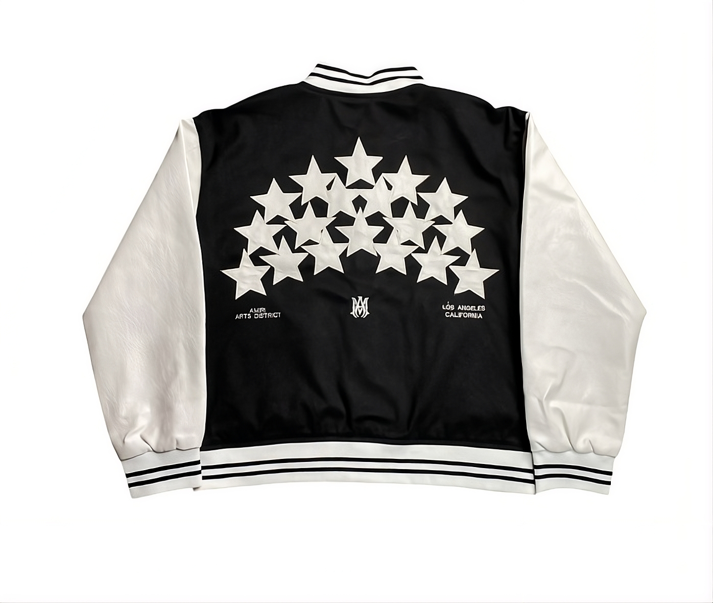CHAQUETA A.M.R ⭐🤍🔥 ESTRELLAS BLANCAS