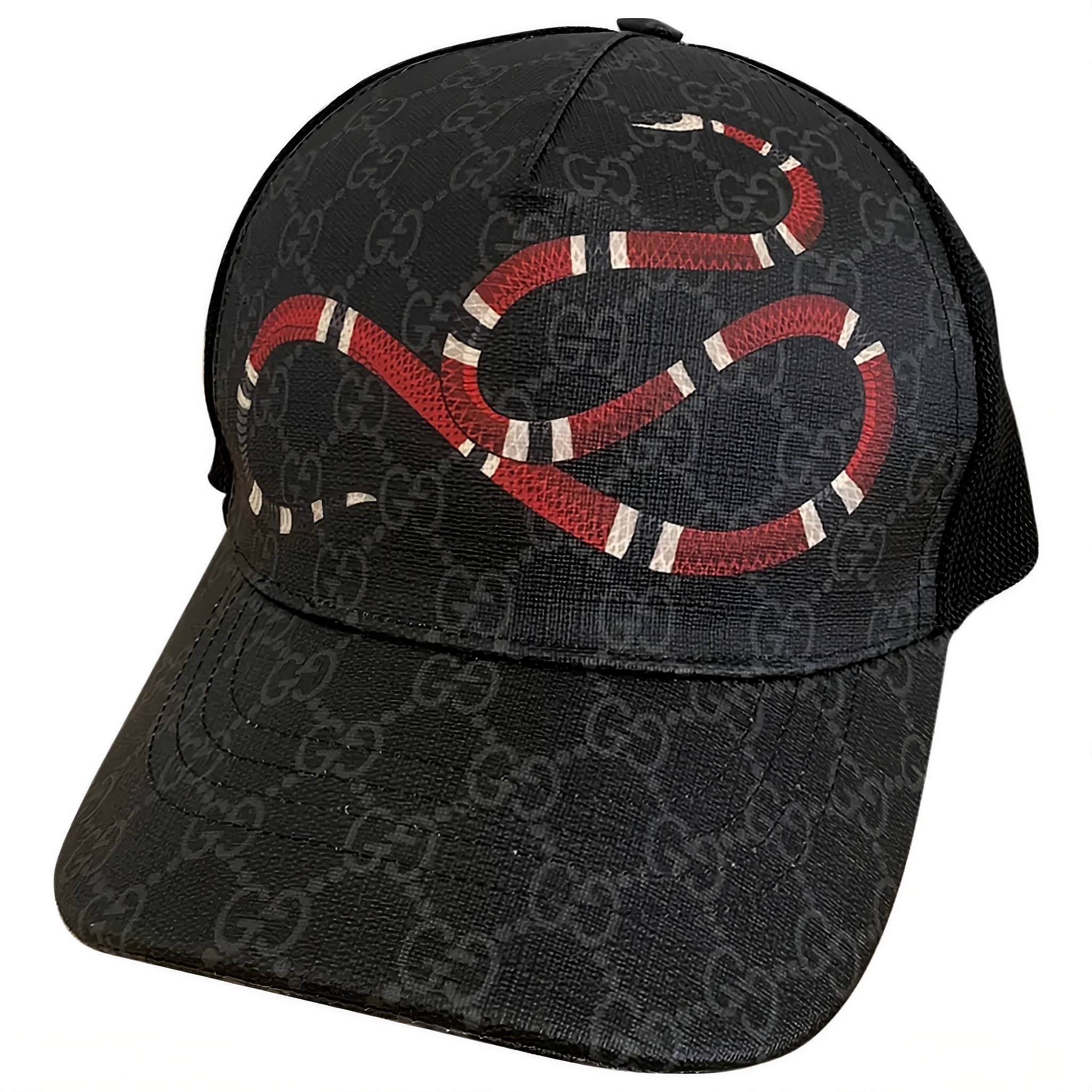GORRA GG NEGRA 🐍🔥 CALIDAD PREMIUM BROCHE GG