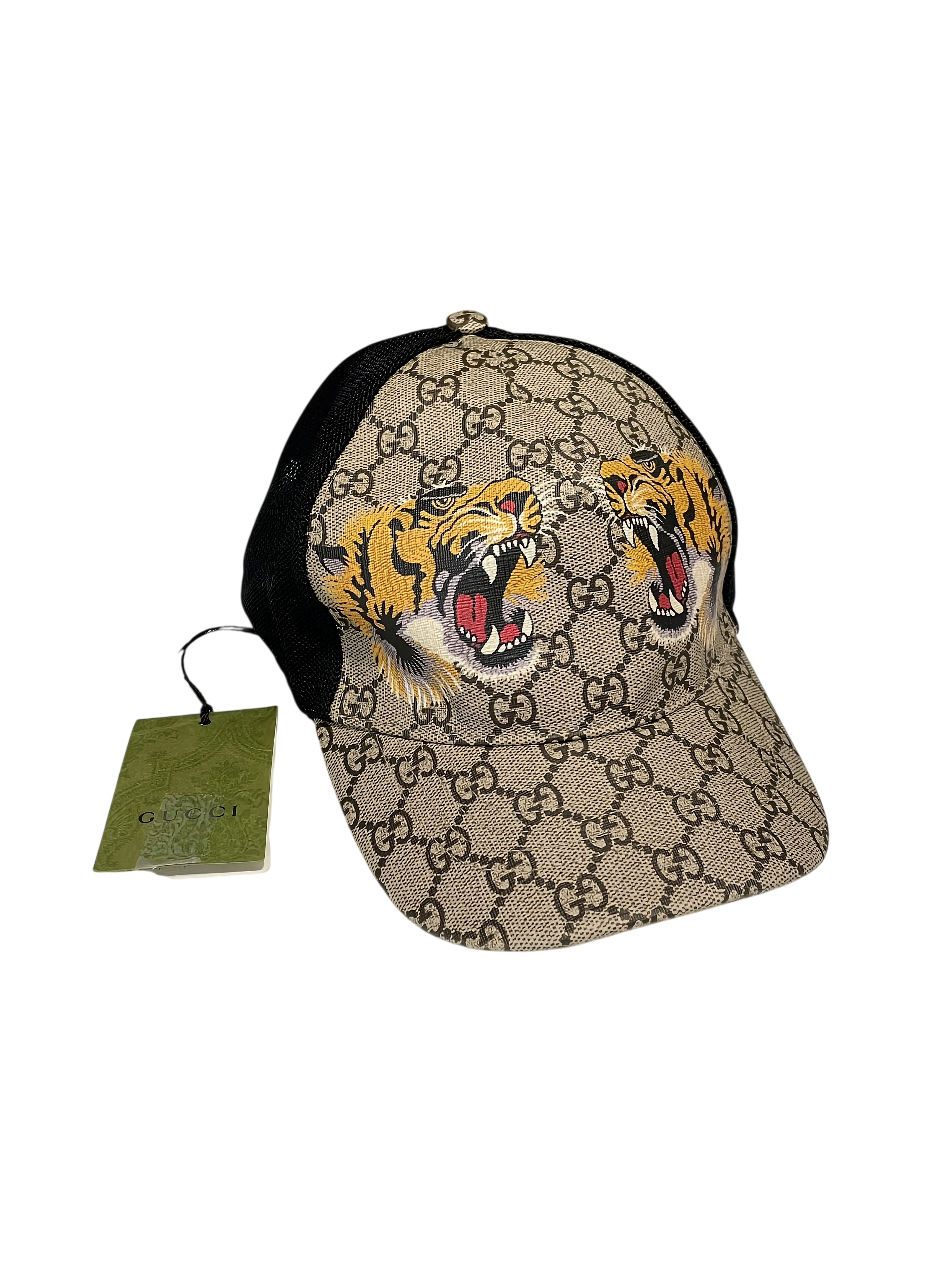 GORRA GG BEIGE 🐯🔥 TIGER PRINT CALIDAD PREMIUM